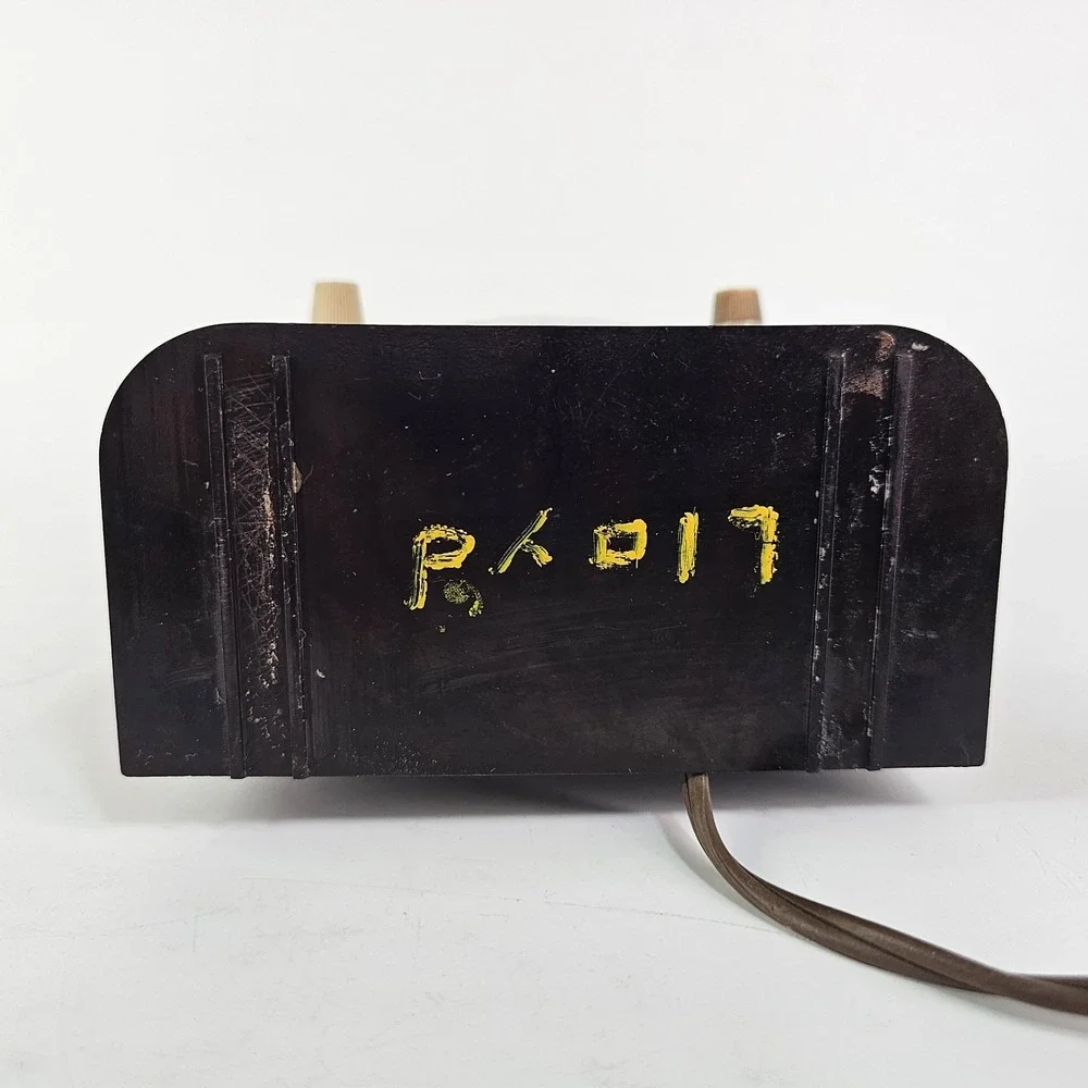Vintage Telechron Bakelite Switch Alarm 8H61 Clock Art Deco Working USA